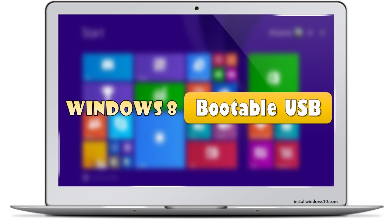 windows 8 bootable usb for mac